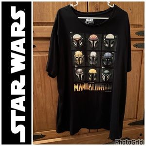 Like New, Mens Star Wars Fifth Sun The Mandalorian Shirt, 3XL, SF/PF Home